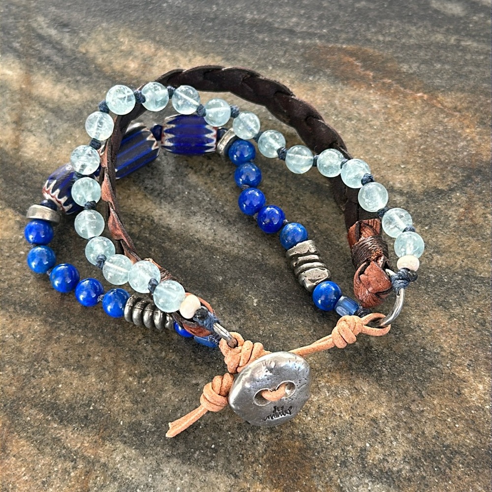 Be Unique Jes MaHarry one-of-a-kind sample bracelet. New with tags.